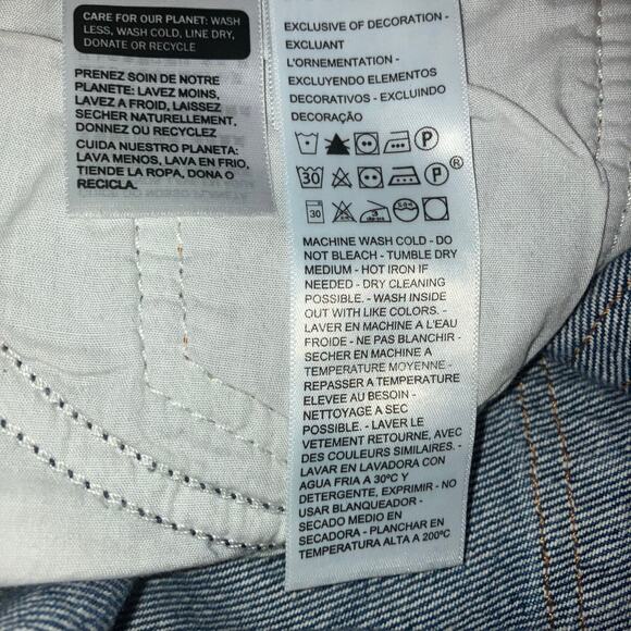 Levi’s Women’s Wedgie Icon Fit Dark Wash Ankle Jeans-size 30 - Picture 12 of 14